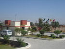 Our Welcome Area outside Building
